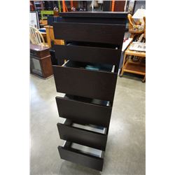 Ikea 6 Drawer Lingerie Chest W Jewellery Mirror Flip Top