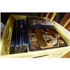 Image 2 : YELLOW CRATE OF DVDS