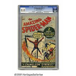The Amazing Spider-Man #1 (Marvel, 1963) CGC VF 8