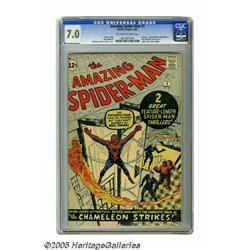 The Amazing Spider-Man #1 (Marvel, 1963) CGC FN/V