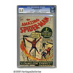 The Amazing Spider-Man #1 (Marvel, 1963) CGC FN- 