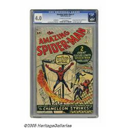 The Amazing Spider-Man #1 (Marvel, 1963) CGC VG 4
