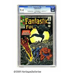 Fantastic Four #52 (Marvel, 1966) CGC NM 9.4 Off-