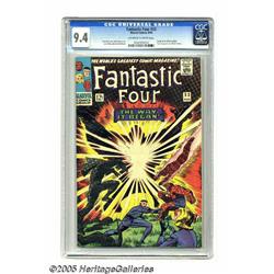 Fantastic Four #53 (Marvel, 1966) CGC NM 9.4 Off-