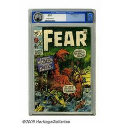 Fear #1 Pacific Coast pedigree (Marvel, 1970) CGC