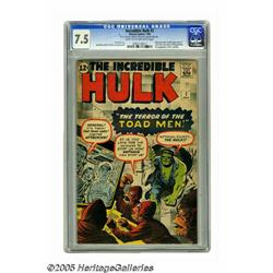 The Incredible Hulk #2 (Marvel, 1962) CGC VF- 7.5