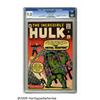Image 1 : The Incredible Hulk #6 (Marvel, 1963) CGC VF/NM 9