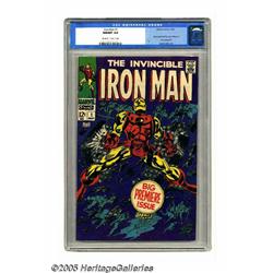 Iron Man #1 (Marvel, 1968) CGC NM/MT 9.8 Off-whit