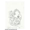Image 1 : Western Publishing Artist - Bugs Bunny Cover Orig