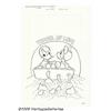 Image 2 : Robert Gregory - Daisy and Donald Cover Original 