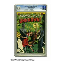 Adventures Into the Unknown #20 Northford pedigre