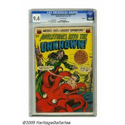Adventures Into the Unknown #47 Northford pedigre