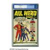 Image 1 : All Hero Comics #1 (Fawcett, 1943) CGC VF 8.0 Whi