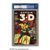 Image 1 : Captain 3-D #1 (Harvey, 1953) CGC VF+ 8.5 Cream t