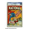 Image 1 : National Comics #4 (Quality, 1940) CGC FN/VF 7.0 