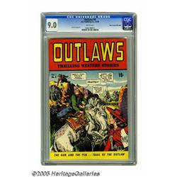 Outlaws #8 Mile High pedigree (D.S. Publishing, 1