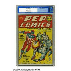 Pep Comics #1 (MLJ, 1940) CGC VG- 3.5 Off-white t