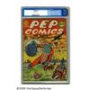 Image 1 : Pep Comics #3 (MLJ, 1940) CGC FN 6.0 Off-white to