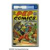 Image 1 : Pep Comics #6 (MLJ, 1940) CGC VF 8.0 Off-white to