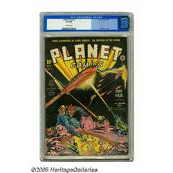 Planet Comics #3 (Fiction House, 1940) CGC VG 4.0