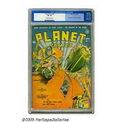 Planet Comics #4 (Fiction House, 1940) CGC FN- 5.