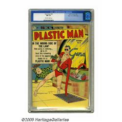 Plastic Man #26 Mile High pedigree (Quality, 1950