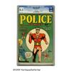 Image 1 : Police Comics #15 (Quality, 1943) CGC VF+ 8.5 Whi