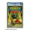 Image 1 : Punch Comics #1 (Chesler, 1941) CGC NM- 9.2 Cream