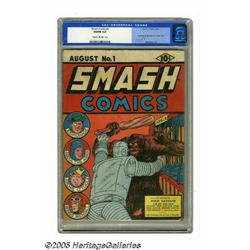 Smash Comics #1 (Quality, 1939) CGC VG/FN 5.0. Qu