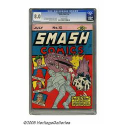 Smash Comics #12 (Quality, 1940) CGC VF 8.0 Off-w