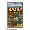 Image 1 : Smash Comics #13 (Quality, 1940) CGC VF/NM 9.0 Wh