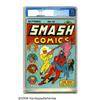 Image 1 : Smash Comics #15 (Quality, 1940) CGC VF 8.0 White