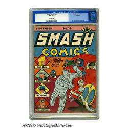 Smash Comics #26 Rockford pedigree (Quality, 1941