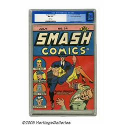 Smash Comics #34 Mile High pedigree (Quality, 194