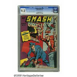 Smash Comics #51 (Quality, 1944) CGC NM- 9.2 Off-