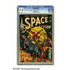 Image 1 : Space Action #1 (Ace, 1952) CGC VF- 7.5 Off-white