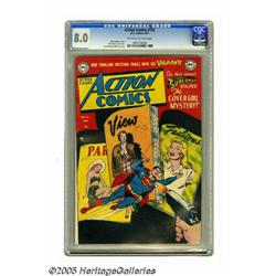 Action Comics #155 (DC, 1951) CGC VF 8.0 Off-whit