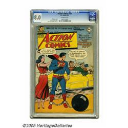Action Comics #157 (DC, 1951) CGC VF 8.0 Off-whit