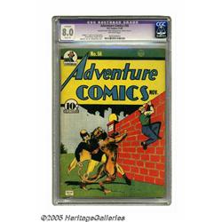 Adventure Comics #56 (DC, 1940) CGC Apparent VF 8