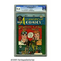 All-American Comics #77 (DC, 1946) CGC NM 9.4 Whi