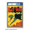 Image 1 : Batman #1 (DC, 1940) CGC VF- 7.5 Off-white pages.