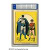 Image 2 : Batman #1 (DC, 1940) CGC VF- 7.5 Off-white pages.