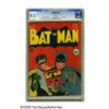 Image 1 : Batman #8 (DC, 1942) CGC VF+ 8.5 White pages. The