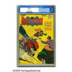 Batman #34 (DC, 1946) CGC VF- 7.5 Off-white to wh