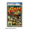 Image 1 : Flash Comics #50 (DC, 1944) CGC NM 9.4 Off-white 