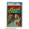 Image 1 : Flash Comics #71 (DC, 1946) CGC VF+ 8.5 Cream to 