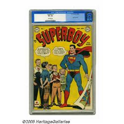 Superboy #1 (DC, 1949) CGC VF+ 8.5 Off-white page