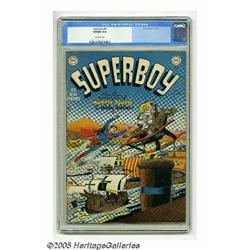 Superboy #9 (DC, 1950) CGC VF/NM 9.0 Off-white pa