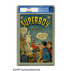 Superboy #19 (DC, 1952) CGC VF/NM 9.0 Off-white t