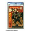 Image 1 : Impact #4 Gaines File pedigree (EC, 1955) CGC VF/